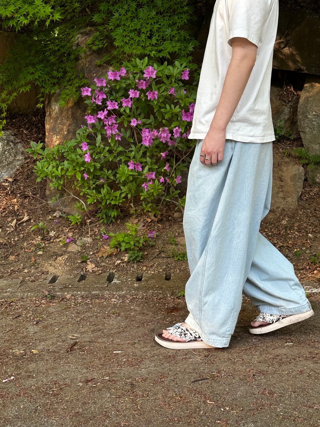 Harvesty Circus pants (light blue denim) 상품이미지6