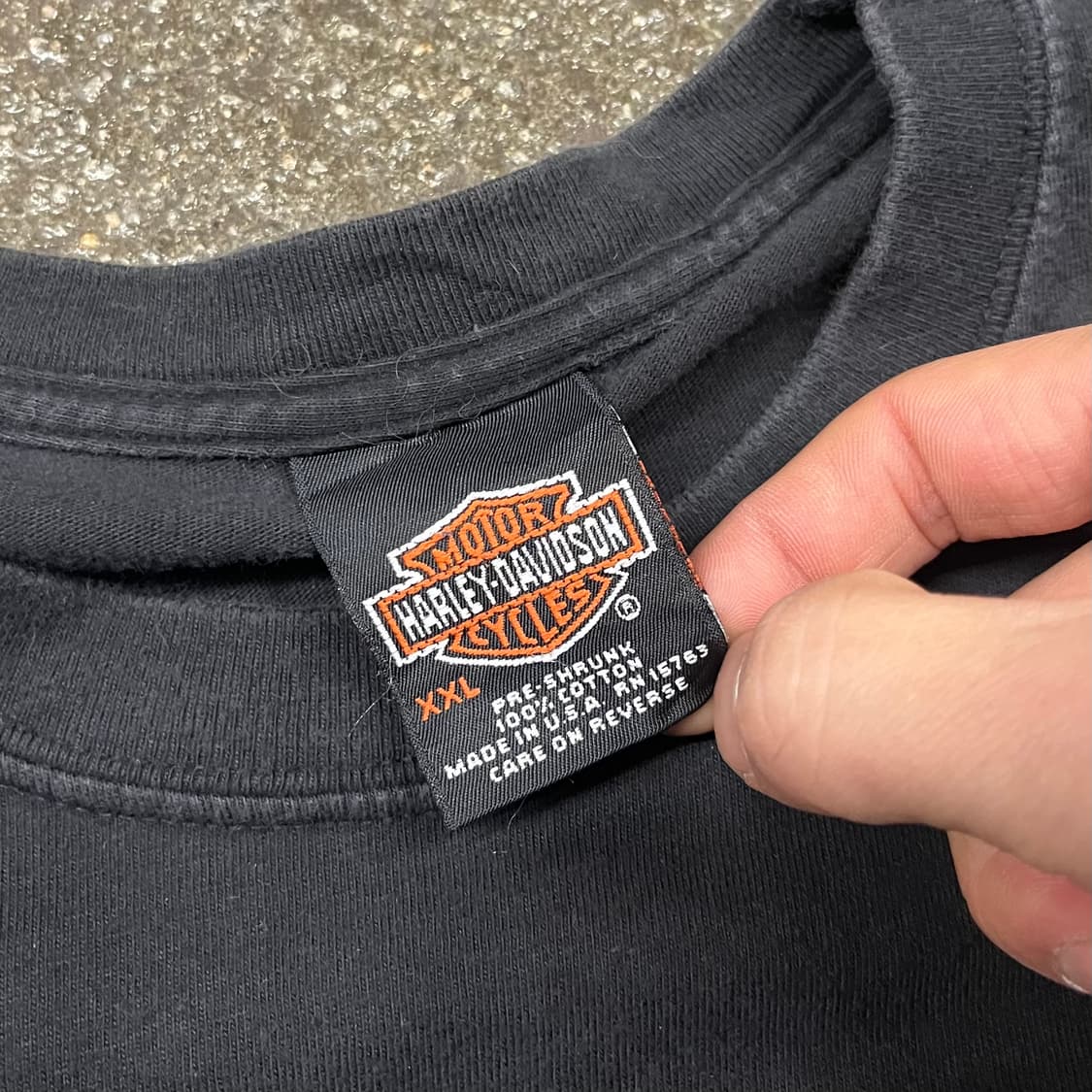00s 할리데이비슨 플레임 티셔츠 (105) 상품이미지5