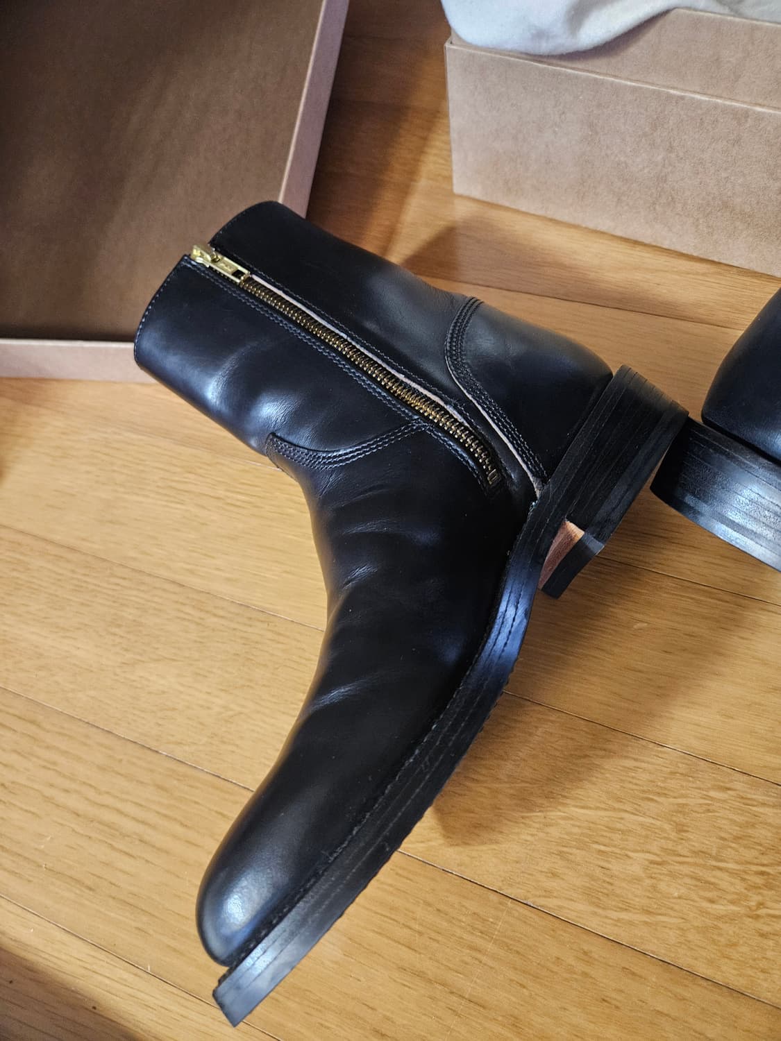 Grant stone Elias Side-Zip Black Chromex 상품이미지2