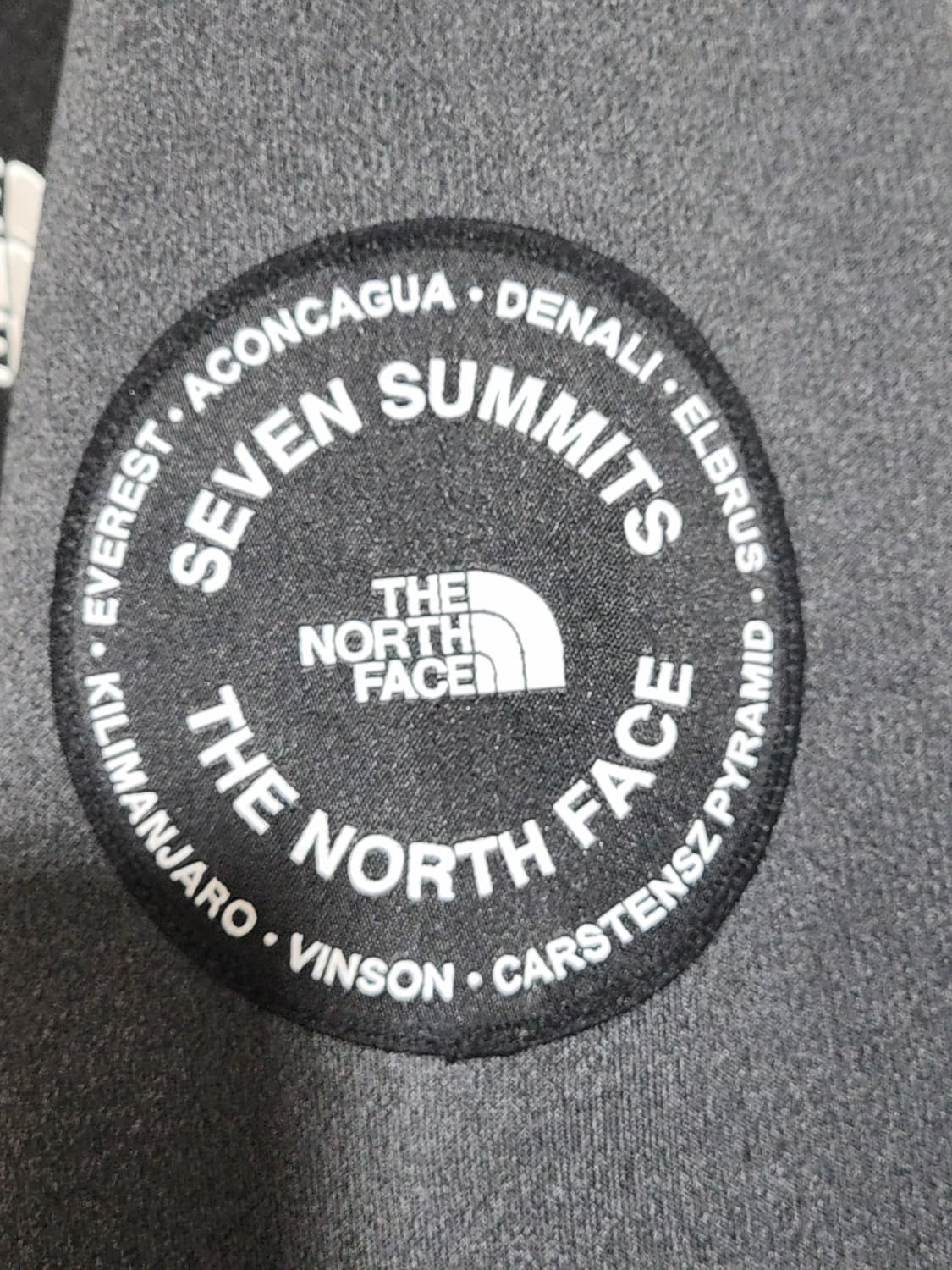 (XL) 노스페이스 반집업 티셔츠 스판 기모 등산복 긴팔티  상품이미지6