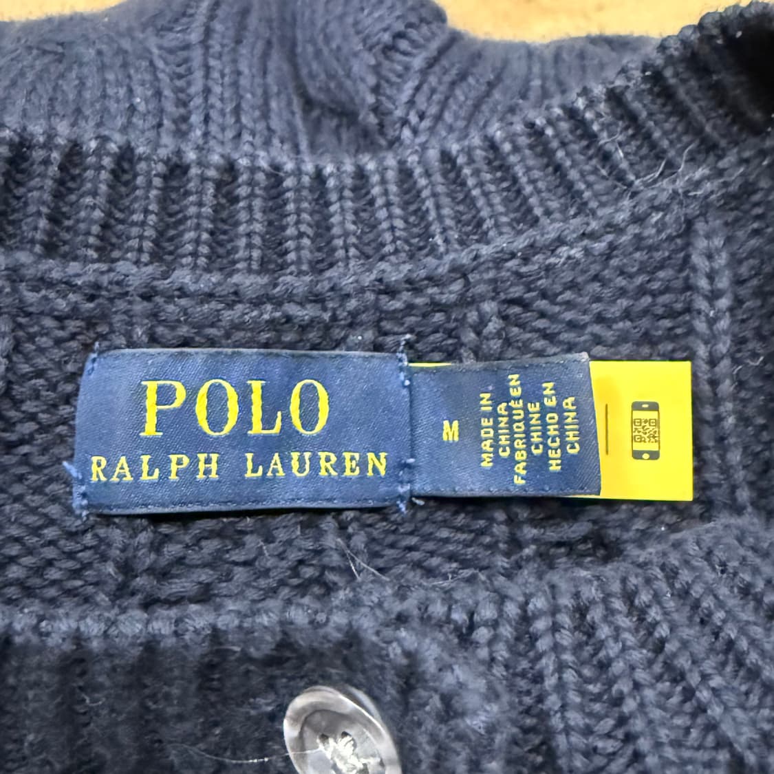 폴로 랄프로렌 네이비 니트 가디건 상품이미지5