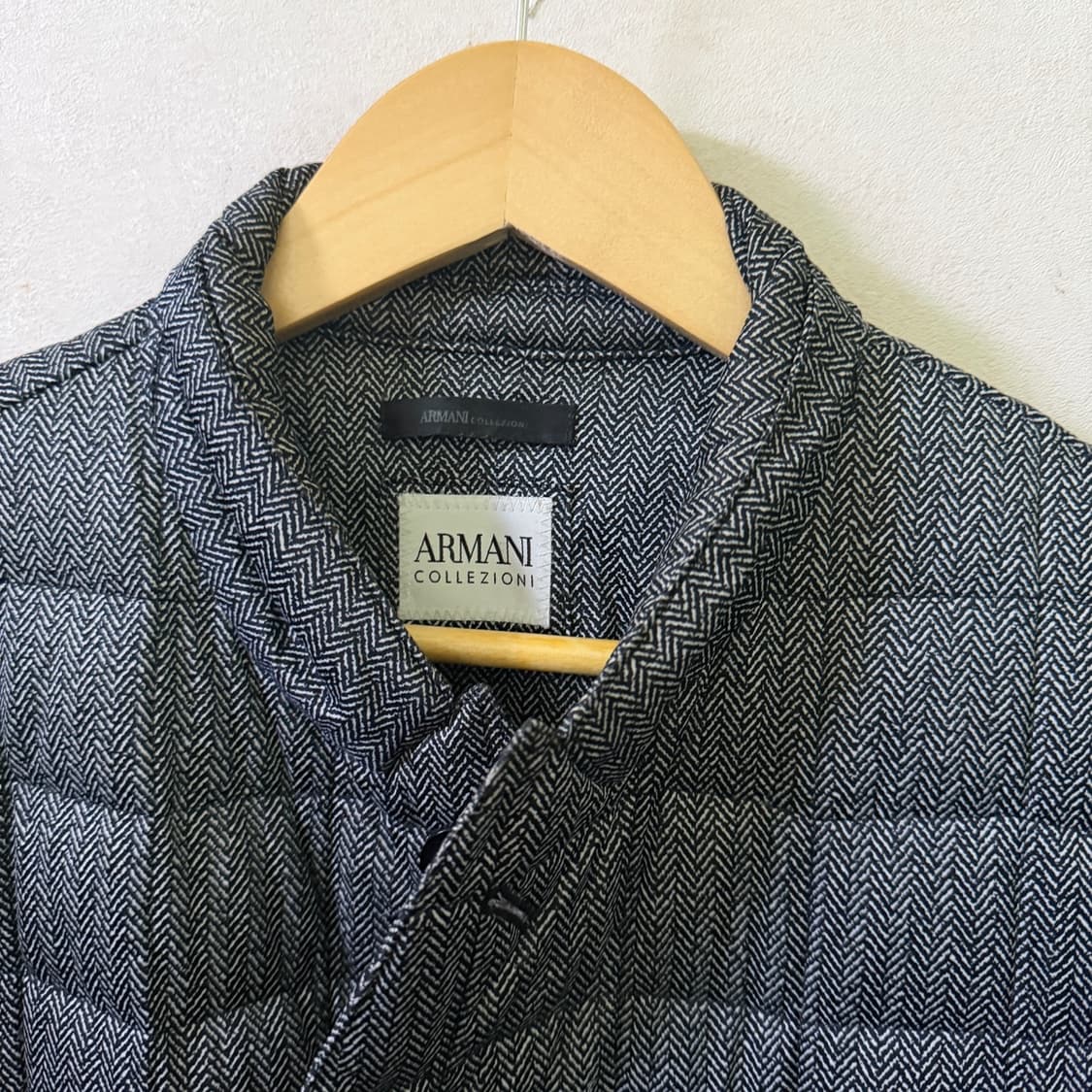 아르마니 꼴레지오니 남성 경량 패딩 점퍼 50 (남성 100정도) 상품이미지3