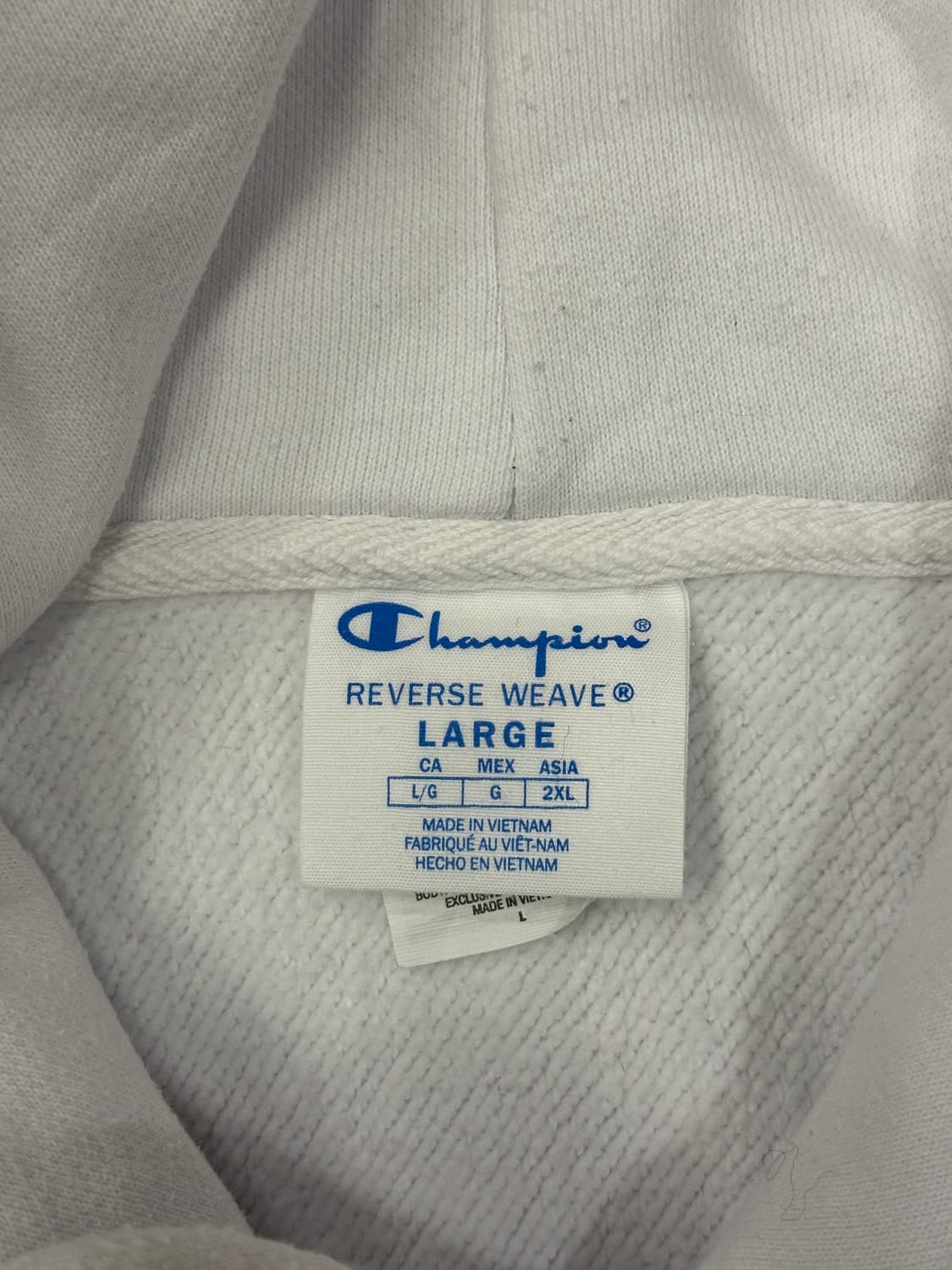 챔피온 리버스위브 더블버튼 후드티 L 상품이미지4