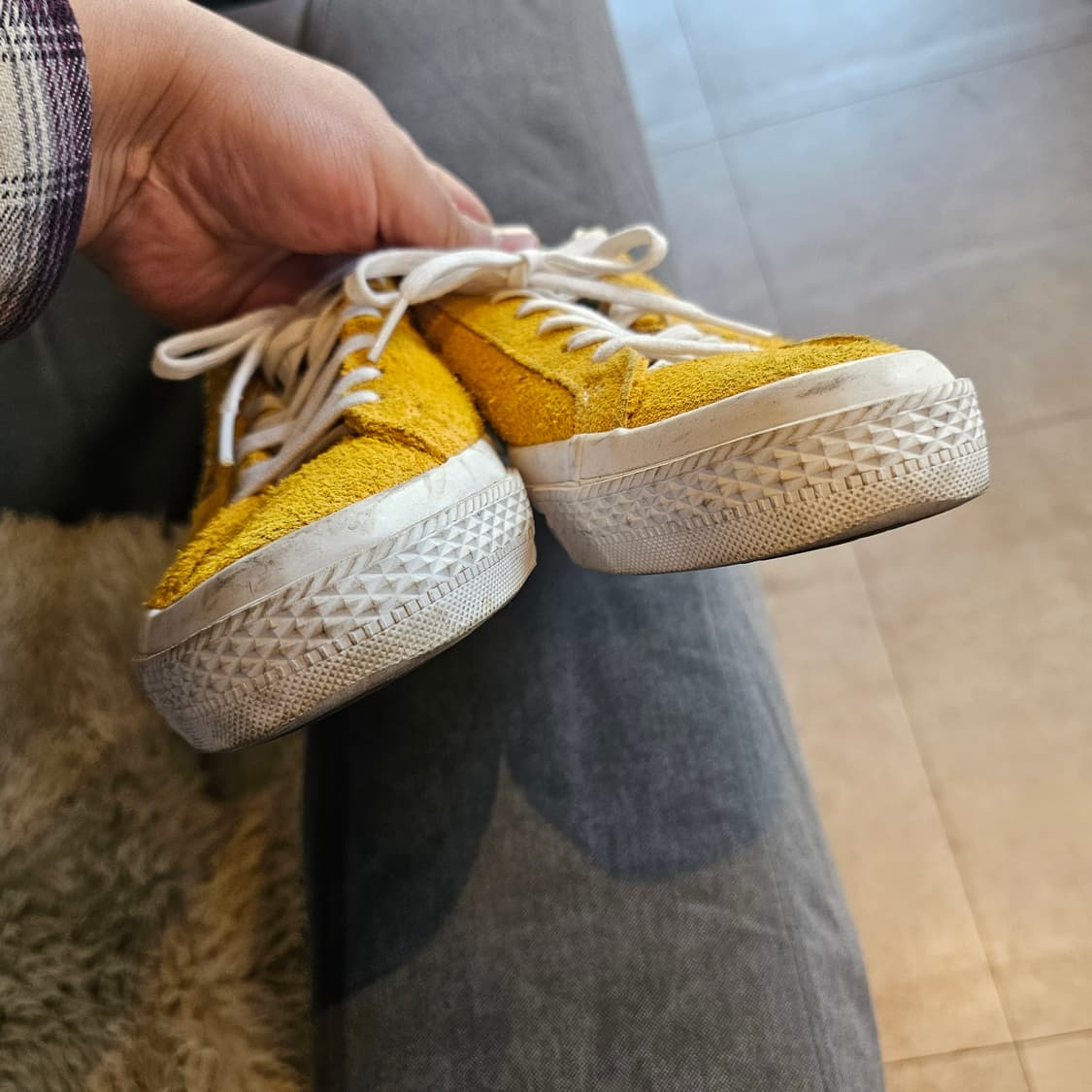 270 컨버스 원스타 스웨이드 머스타드 상품이미지5