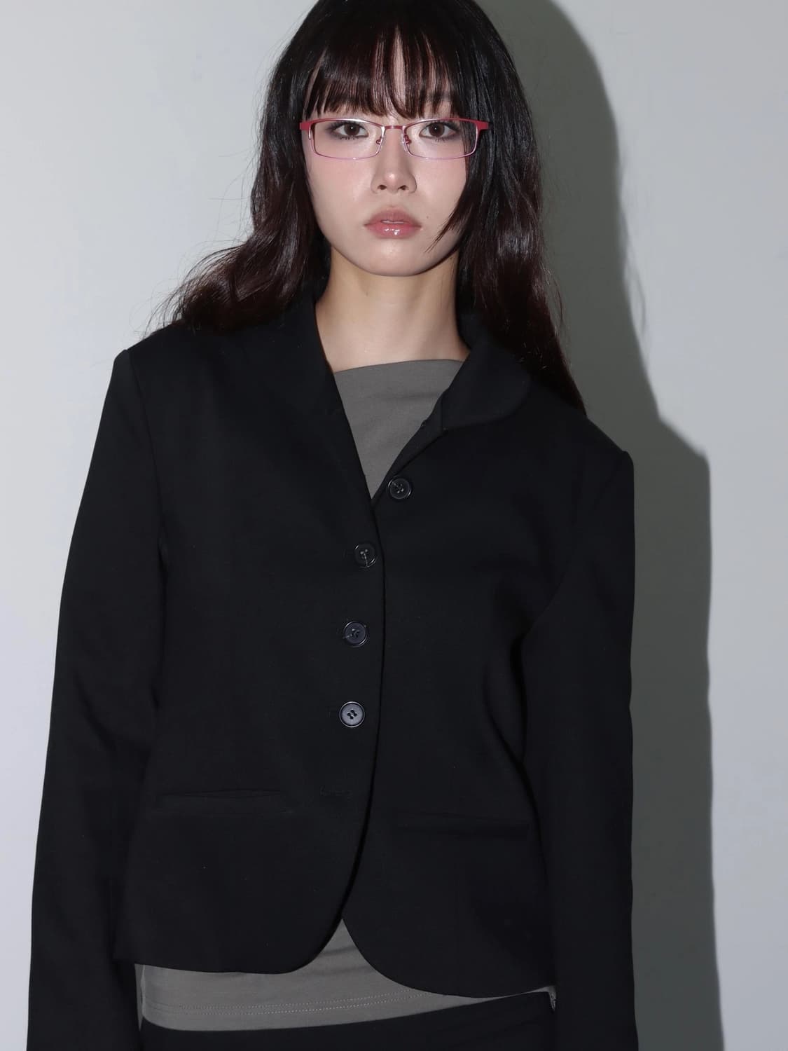 온스카 클래식 라운드 자켓 상품이미지3