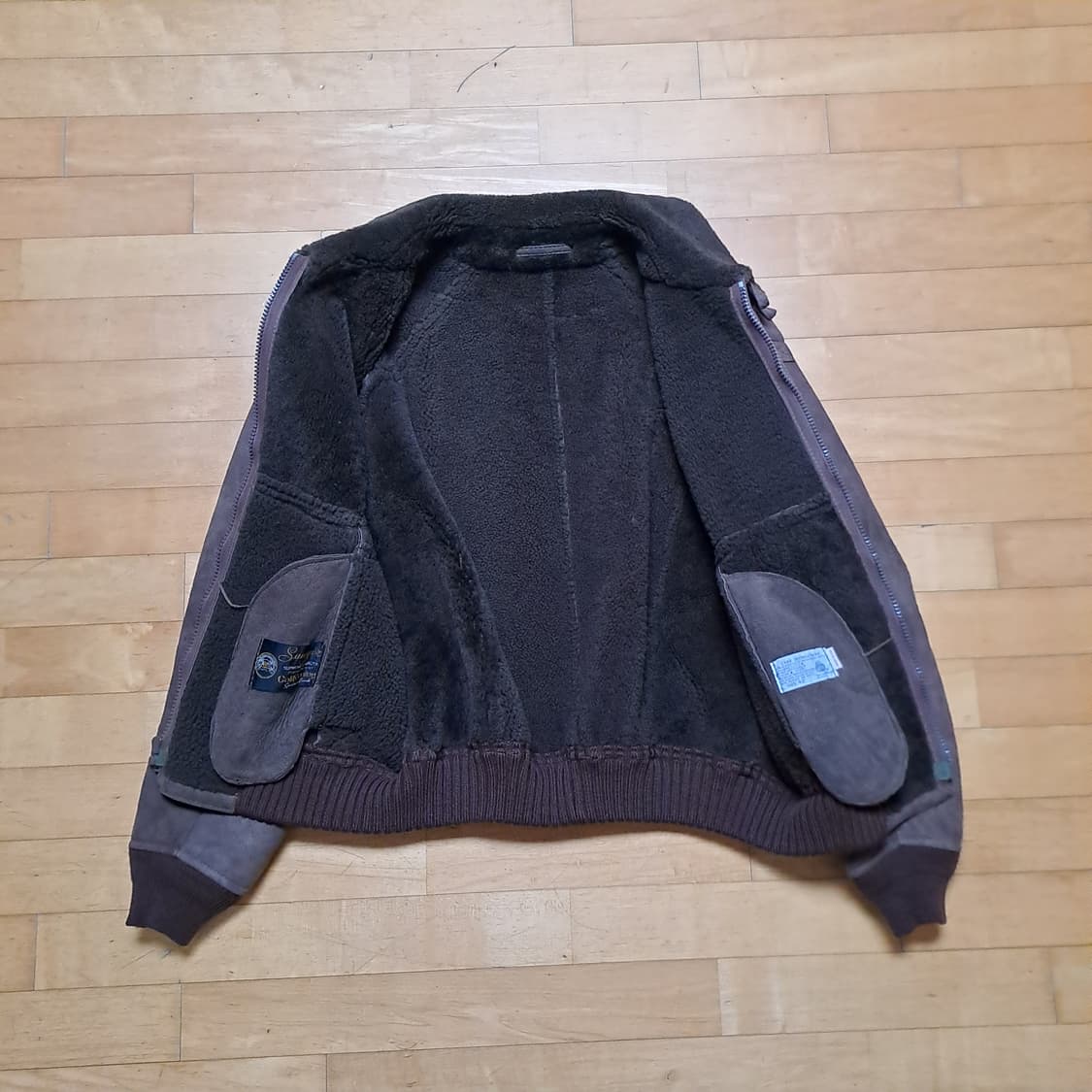 (택포) MADE IN USA 시어링 양가죽 양털 무스탕 105 B32 상품이미지7