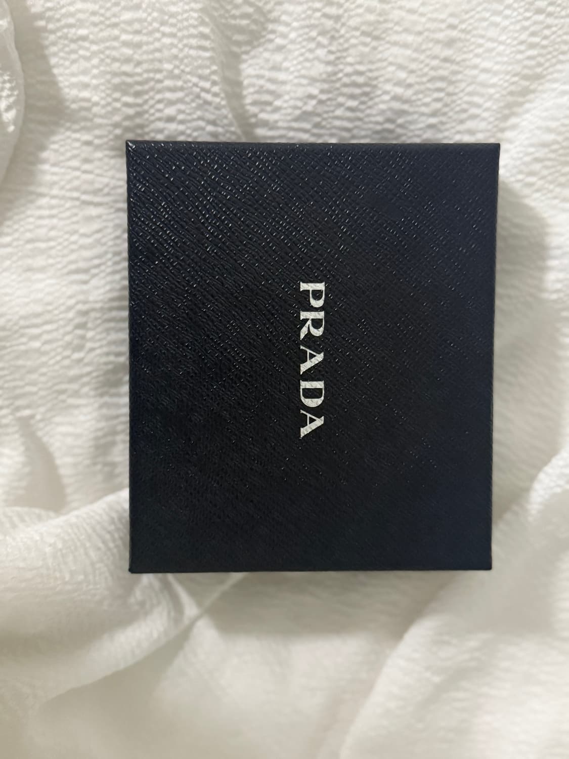 프라다 정품 중지갑 블랙 풀박스 상품이미지7