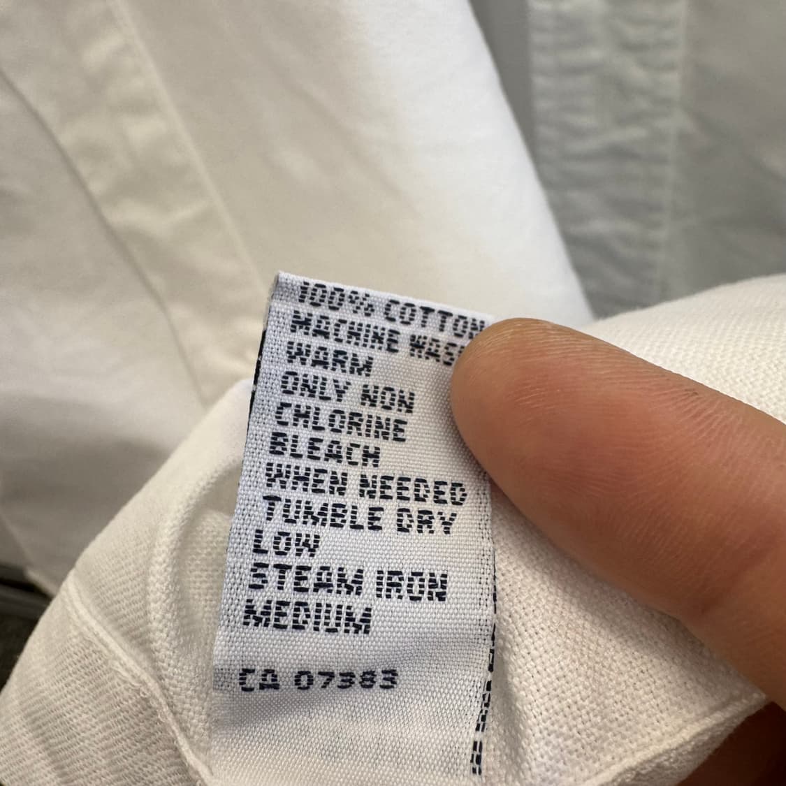 90s 랄프로렌 폴로 옥스포드 셔츠 made in CANADA (XL)  상품이미지6