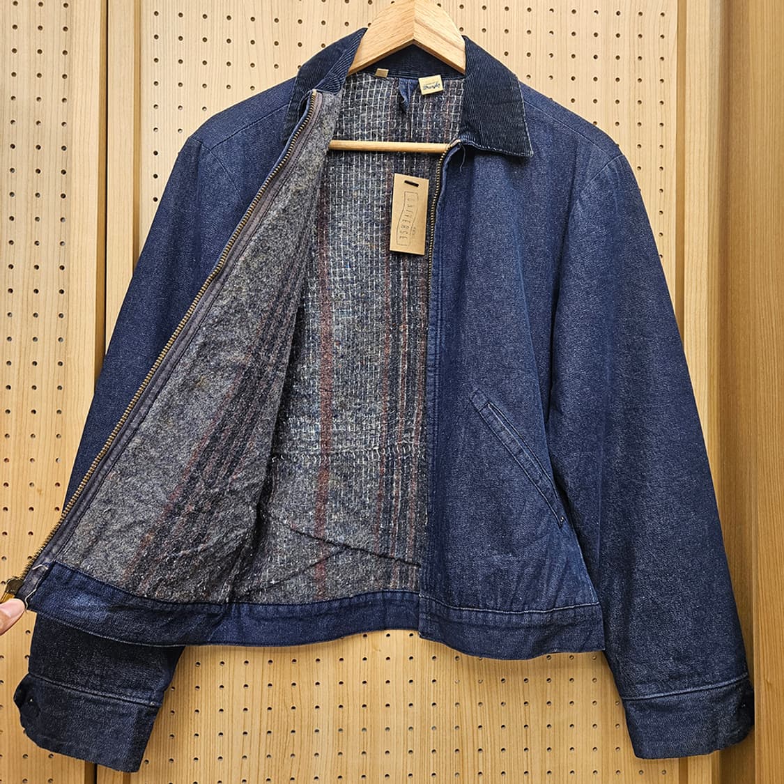 80s WRANGLER / 빈티지 랭글러 방한 데님 자켓 (34) 상품이미지5