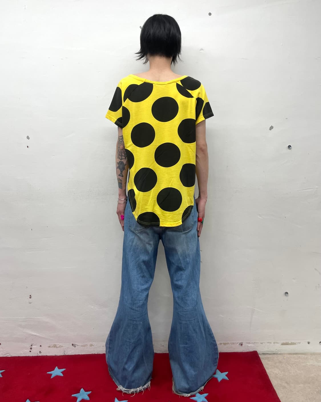 JSG Poker Black Dot Yellow T-shirt  상품이미지4