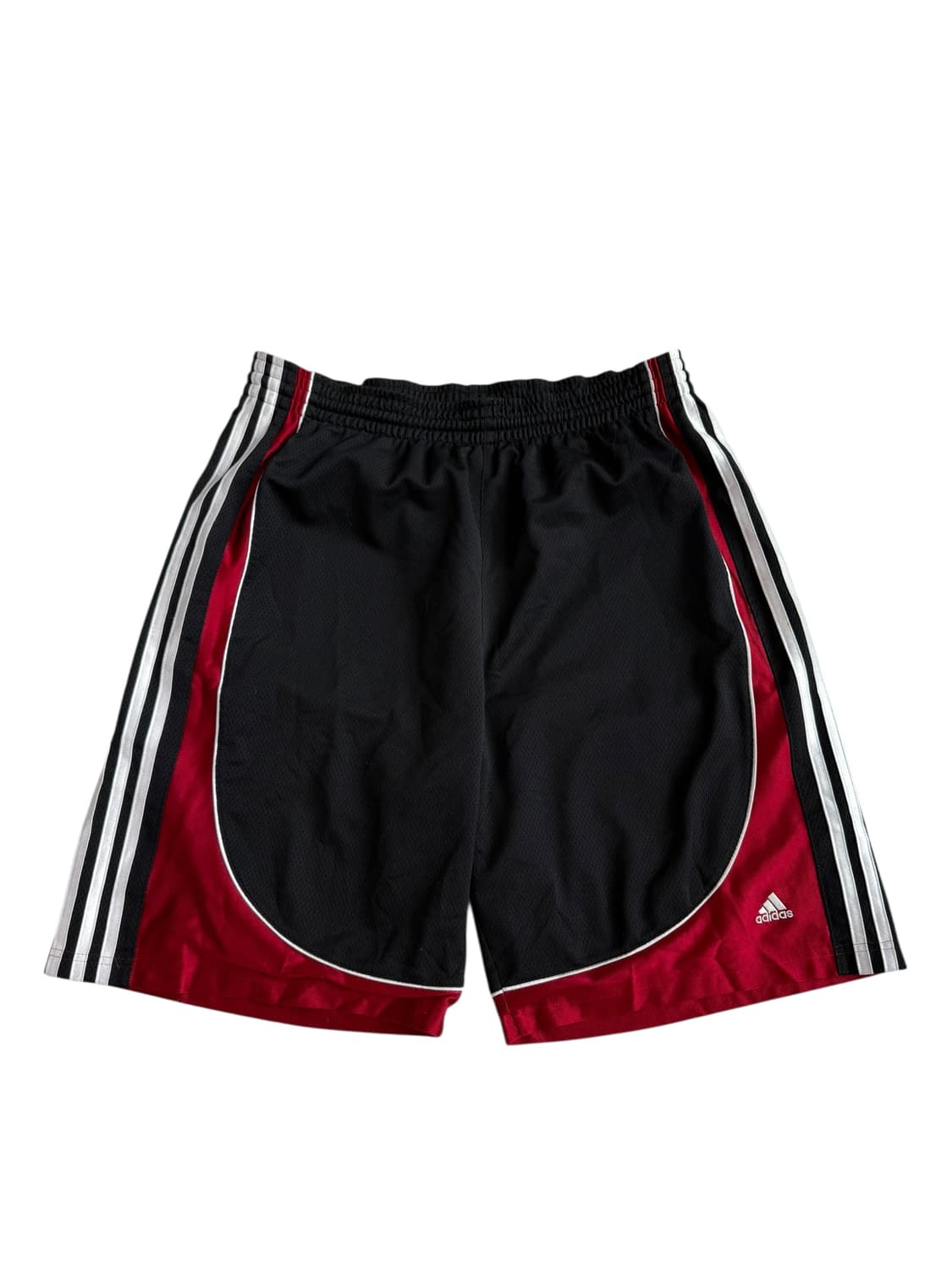 아디다스 블랙 레드 버뮤다 팬츠 상품이미지5
