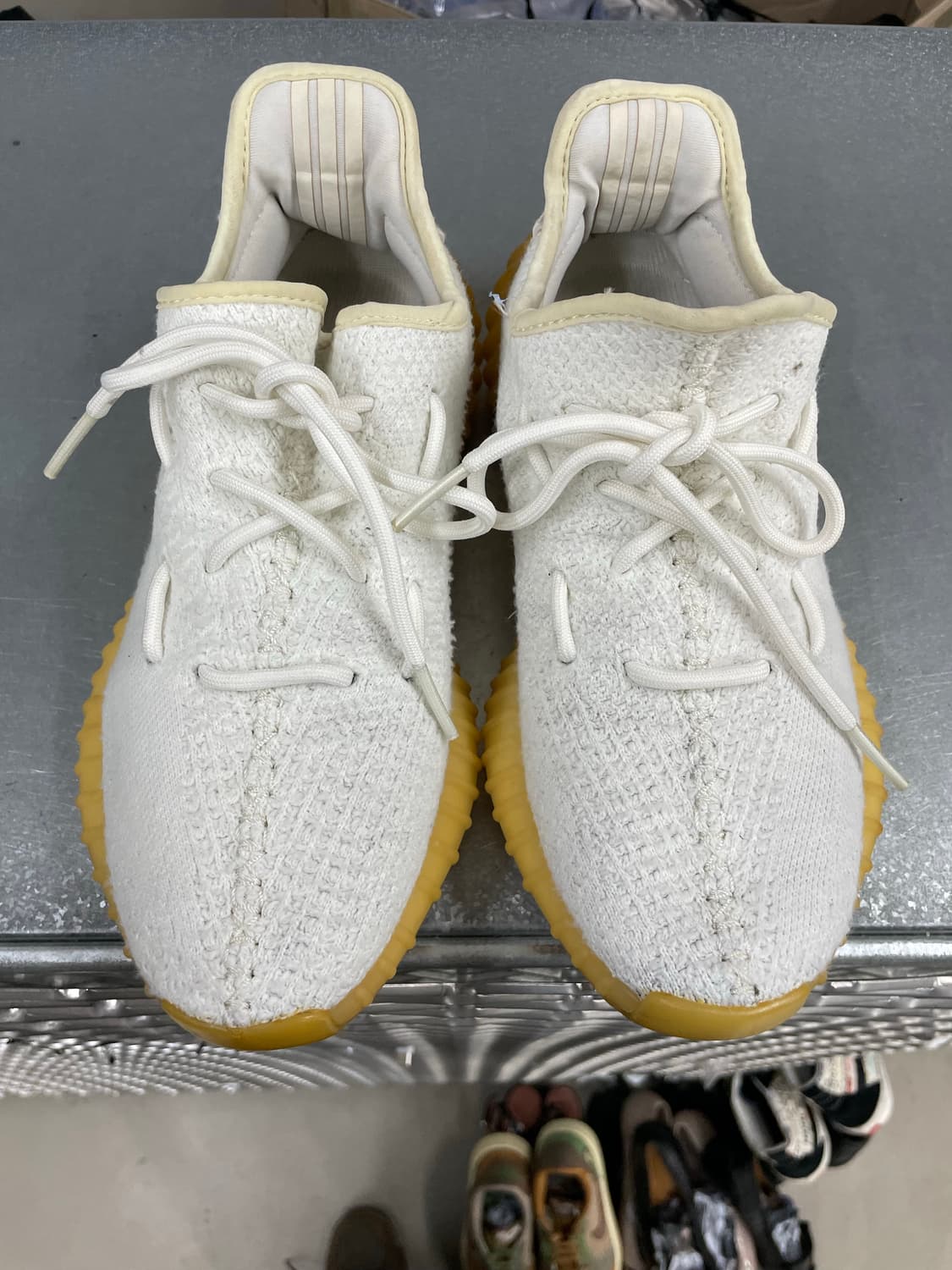 아디다스 이지 부스트 350 크림 트리플 화이트 260 (gr-4351) 상품이미지5