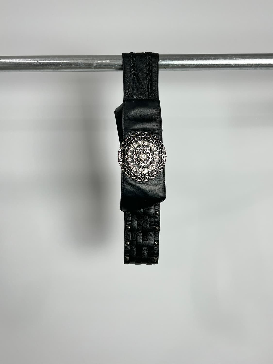 빈티지 디테일 레더 벨트 상품이미지1