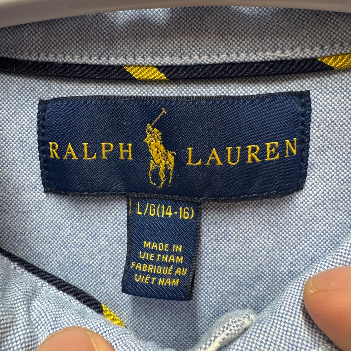 랄프로렌 폴로 남방 셔츠 14-16세  상품이미지2