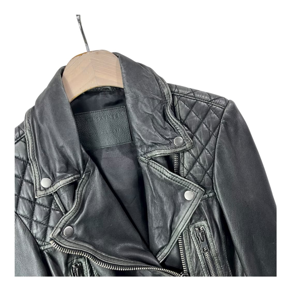 [All Saints] 올세인츠 쉽스킨 라이더 자켓 상품이미지3