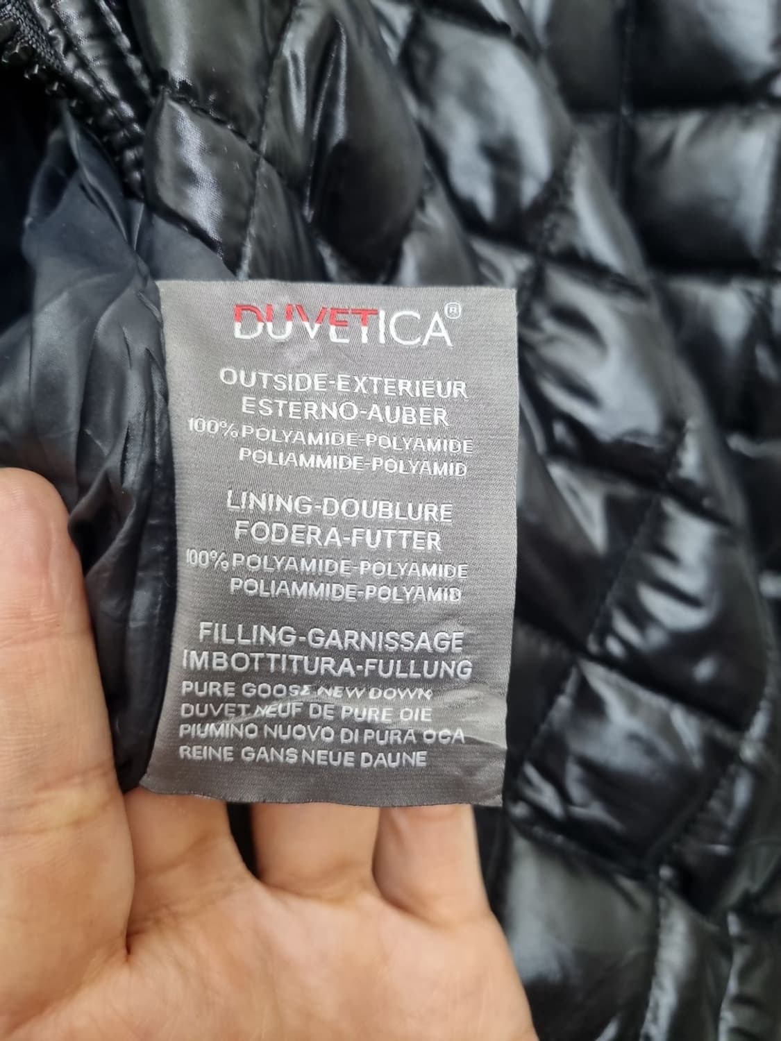 듀베티카 여성 블랙 퀄팅 롱패딩 [38] 상품이미지10