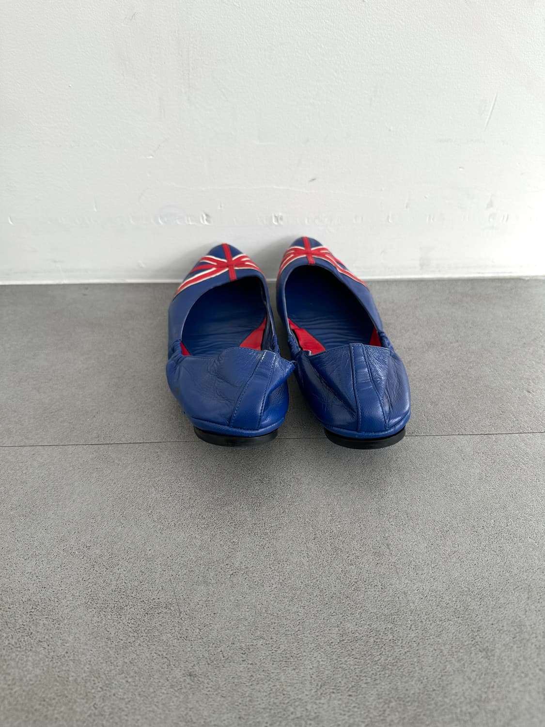 알렉산더 맥퀸 유니온잭 플랫슈즈 상품이미지5