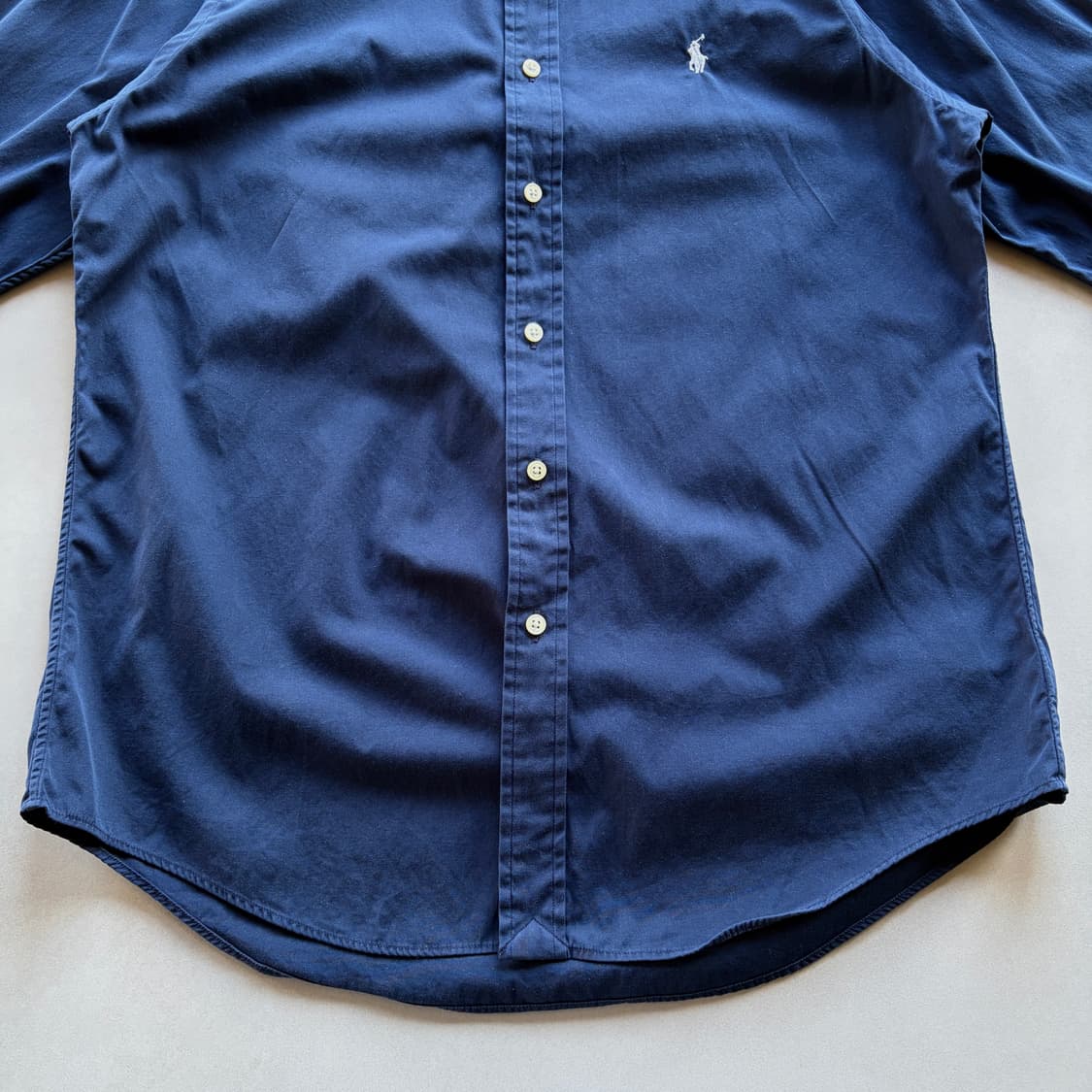 [M]폴로 랄프로렌 큐알정품 클래식핏 포플린 네이비 셔츠 상품이미지5