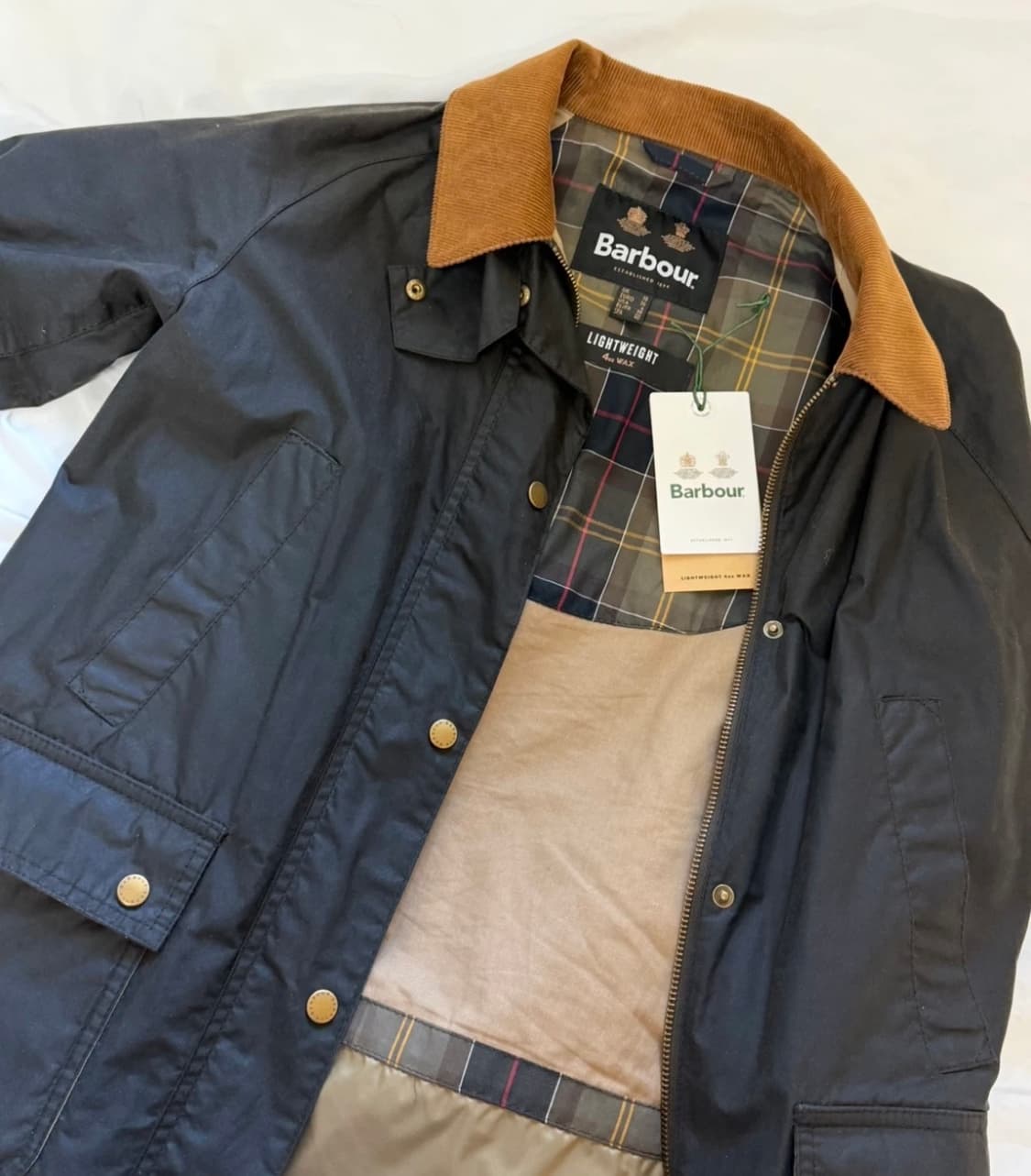 바버 라이트웨이트 아콘 왁스자켓 10 상품이미지2