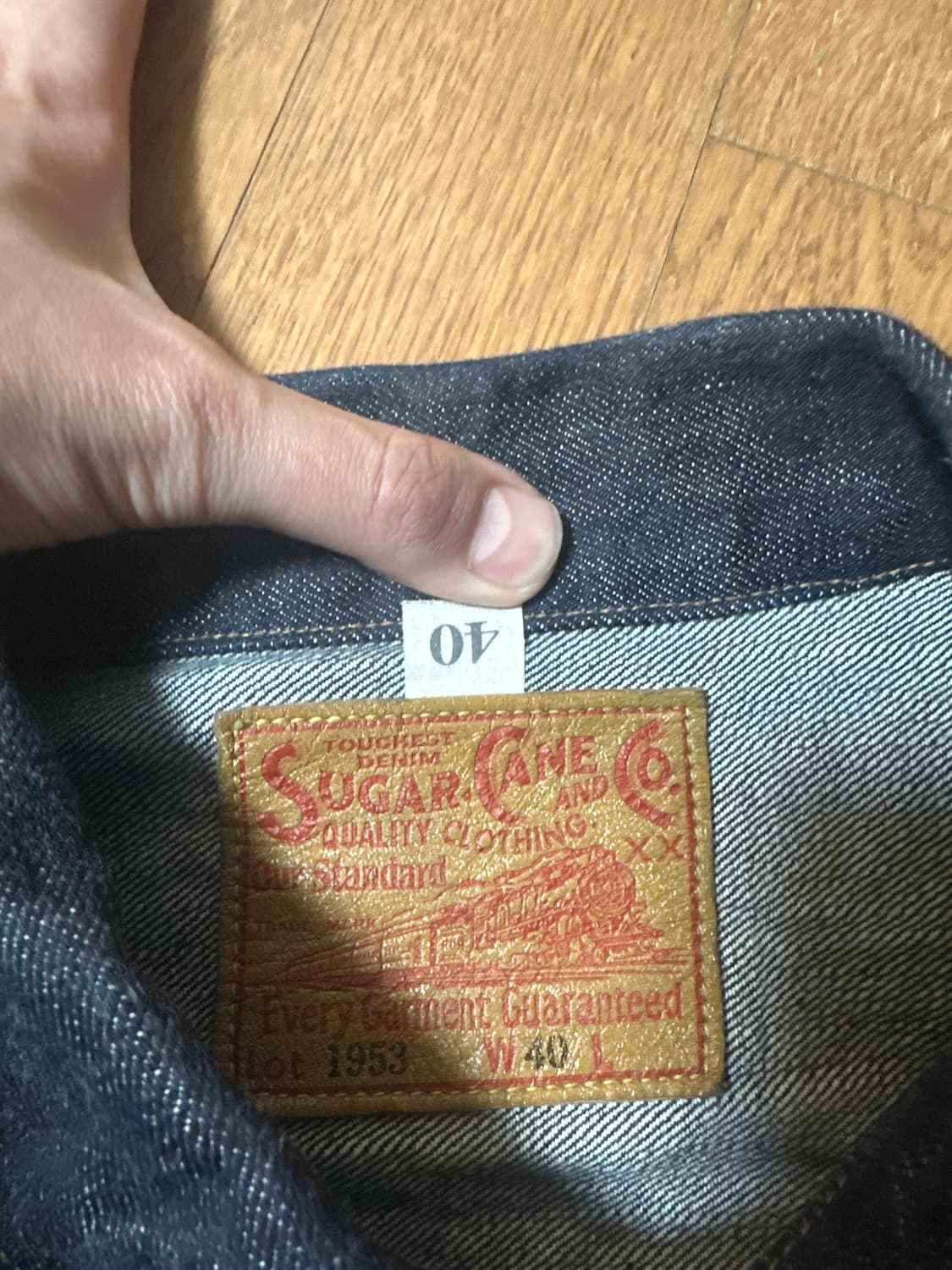 슈가케인 1953 type2 L(40) 상품이미지4