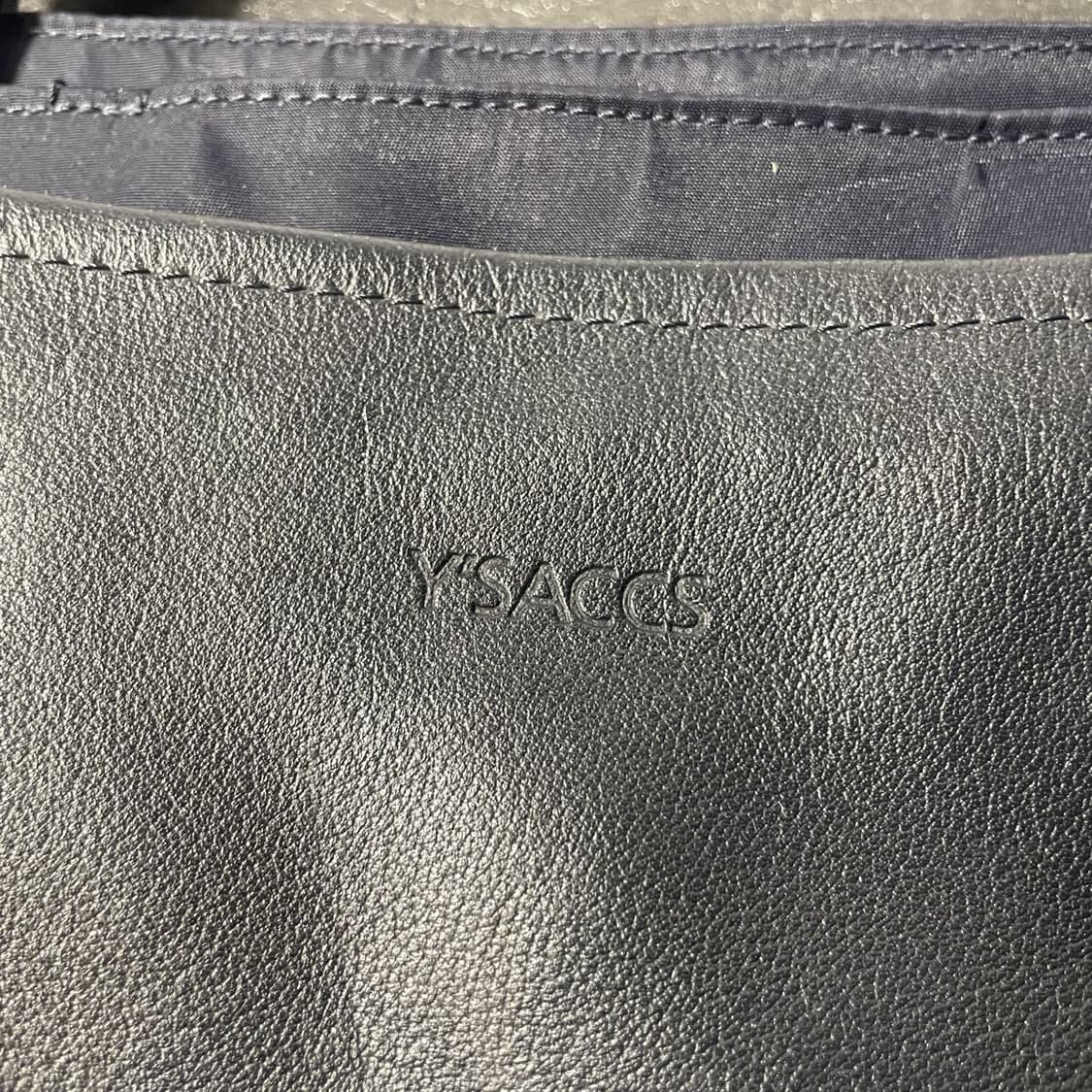 요지 야마모토 YSACCS 소가죽 나일론 토트백 상품이미지7