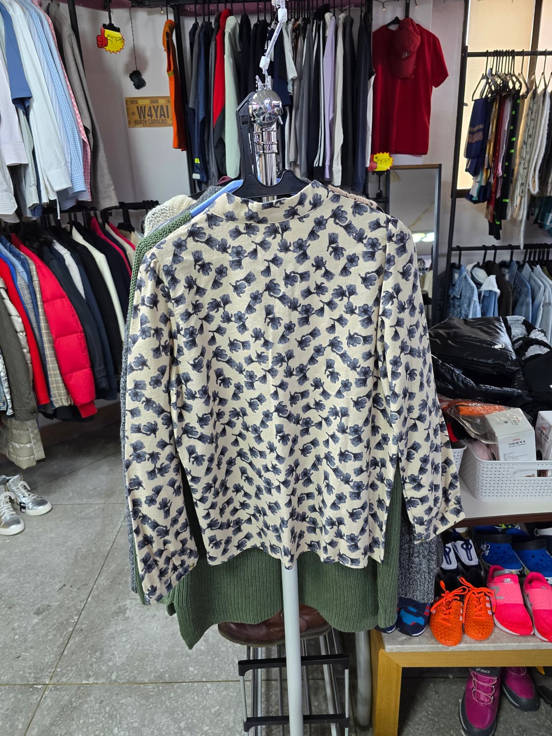 트렌드콜렉션 꽃무늬 블라우스 (1409) 상품이미지2