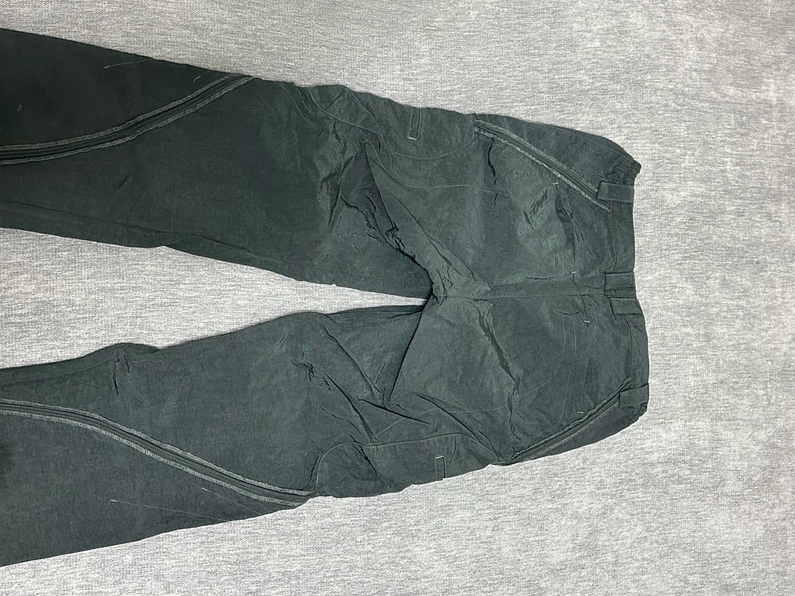 (1) 산산기어 파이핑 팬츠 블루 차콜 상품이미지3