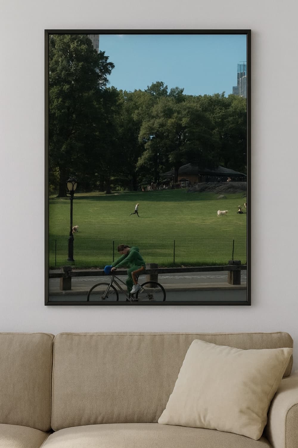 (PUL) – Central Ride Frame Poster 액자 포함 상품이미지1
