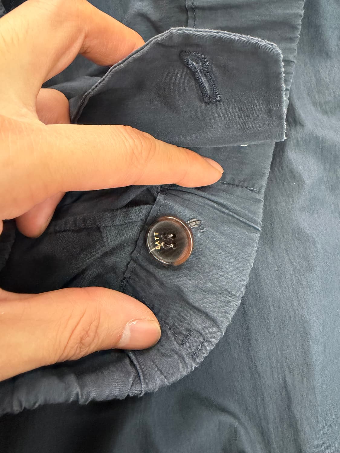 정품) LATT 래트바이티 한섬 23ss 밴딩 와이드팬츠 67 상품이미지6