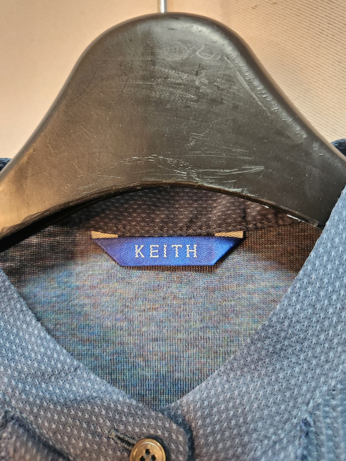KEITH 프릴 장식 블루 블라우스 상품이미지5