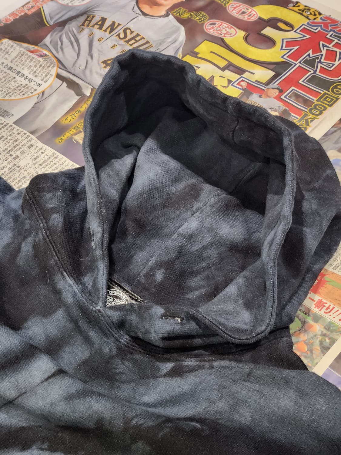 Santa Cruz 타이다이 후드티 XL 상품이미지4