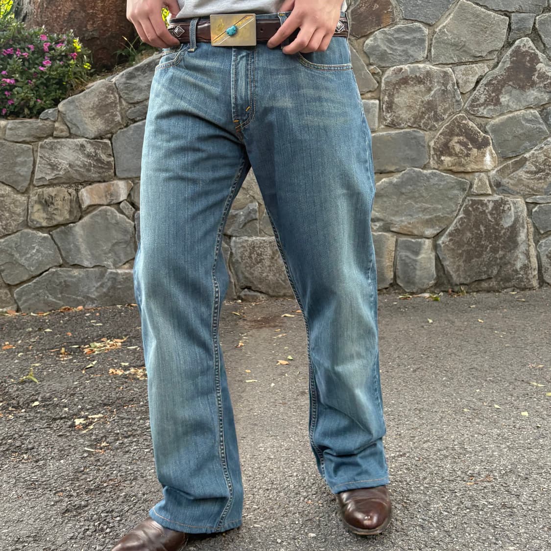 00s 리바이스 Levi’s 527 로우 부츠컷 데님 팬츠 상품이미지3