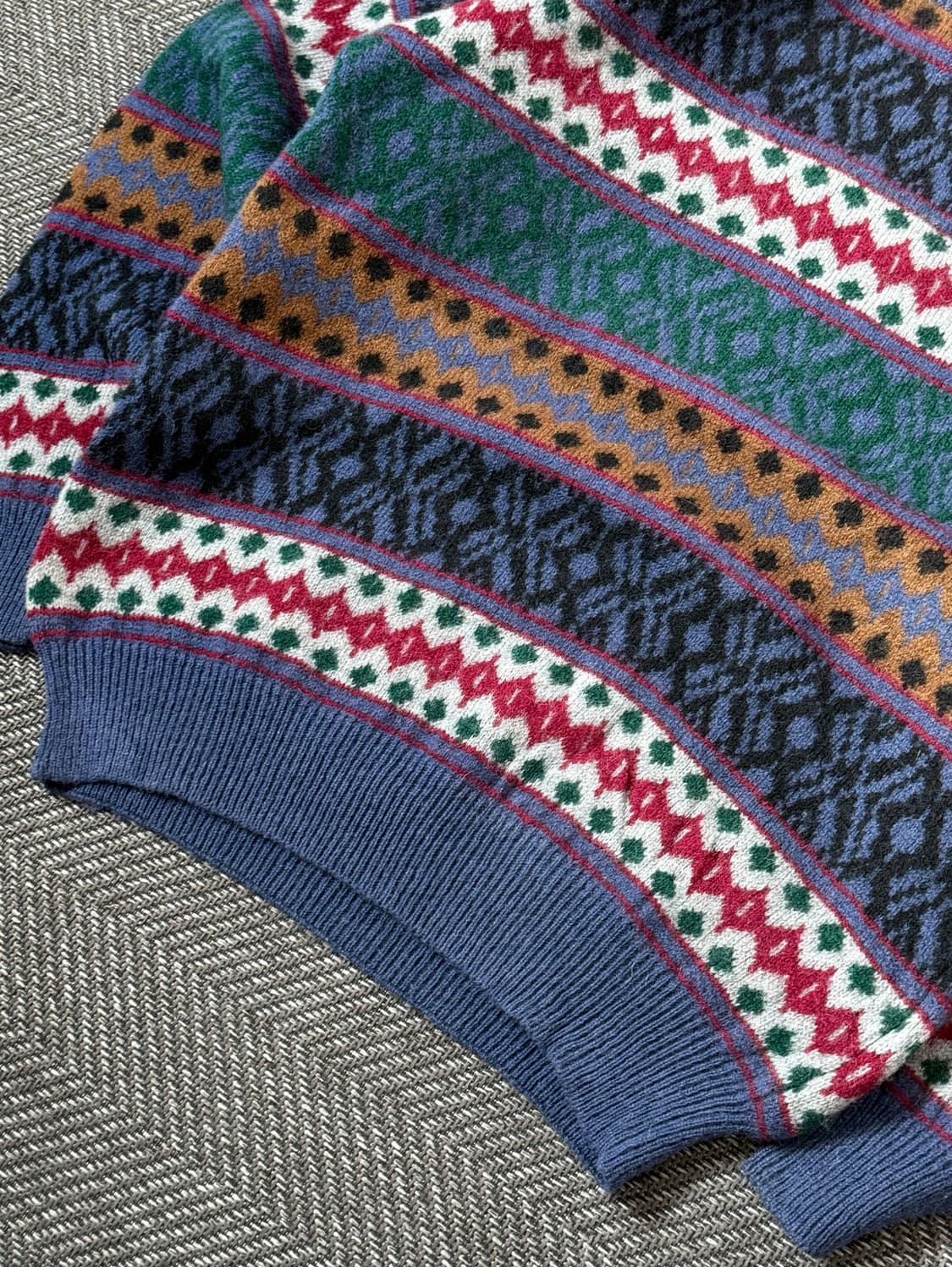80s 맥그리거 페어아일 울 빈티지 스웨터 (105) 상품이미지4