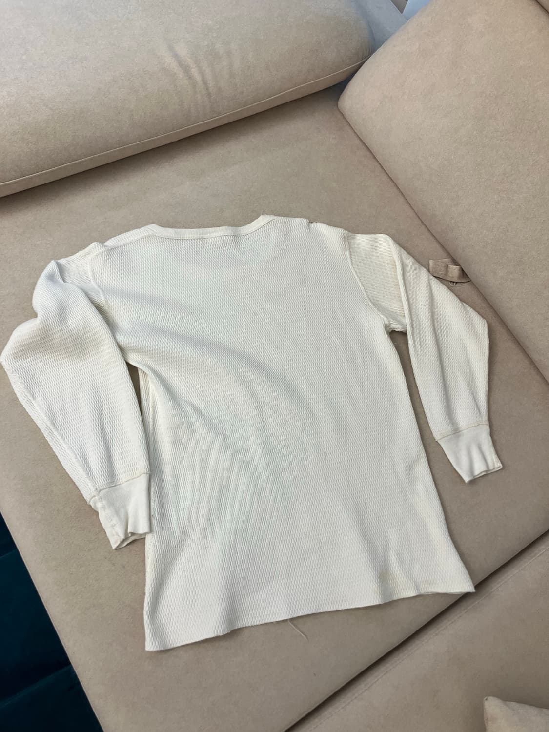 80s thermal long sleeve (made in USA) 상품이미지4