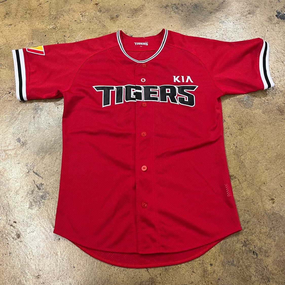 [95] 기아 타이거즈 올드 야구 유니폼 레드 b10 상품이미지2
