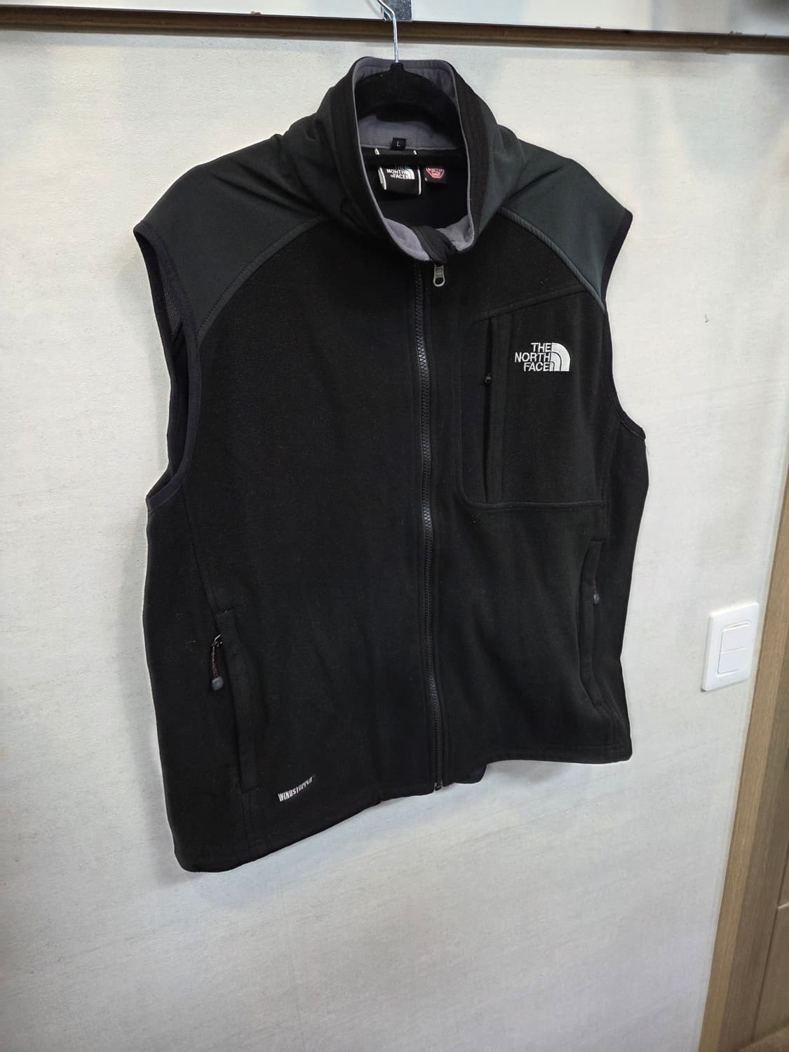 노스페이스 올드스쿨 윈드스토퍼 플리스 조끼 L 상품이미지5