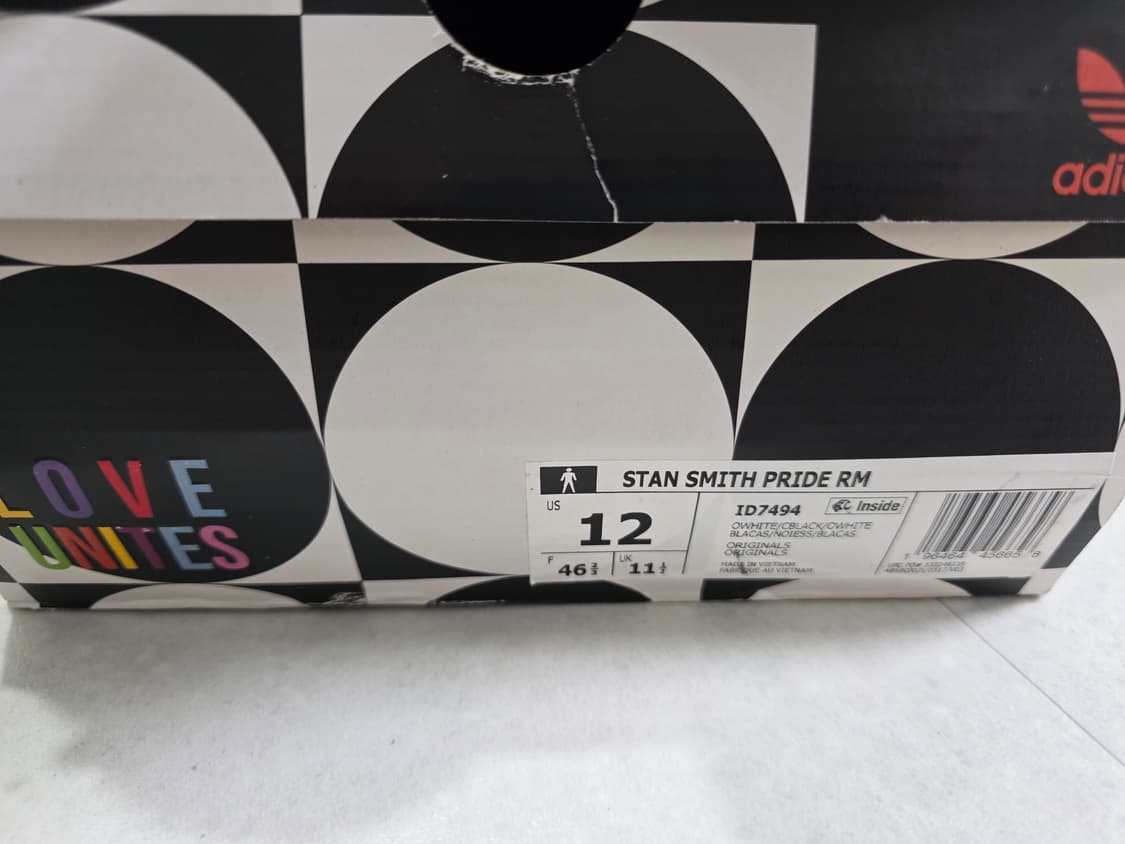[새상품] 아디다스 리치 므니시x스탠 스미스 프라이드ID7494 300 상품이미지5