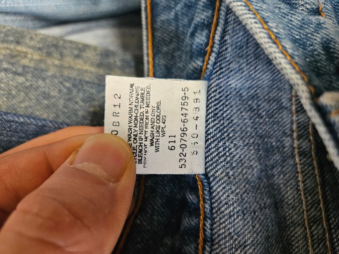 90s levis 550 33x30 리바이스 빈티지 상품이미지4