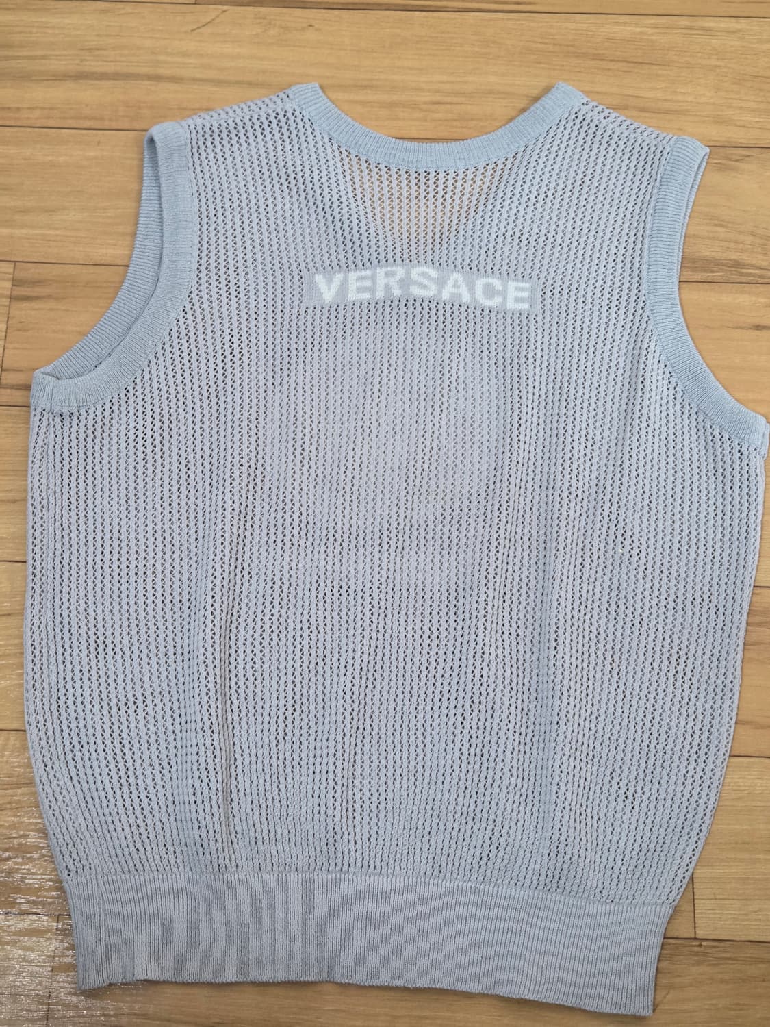 베르사체 시스루 니트 조끼 상품이미지2