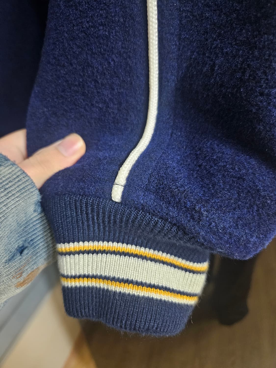 아비렉스X IXTF 콜라보 장우혁 바시티 자켓 상품이미지5