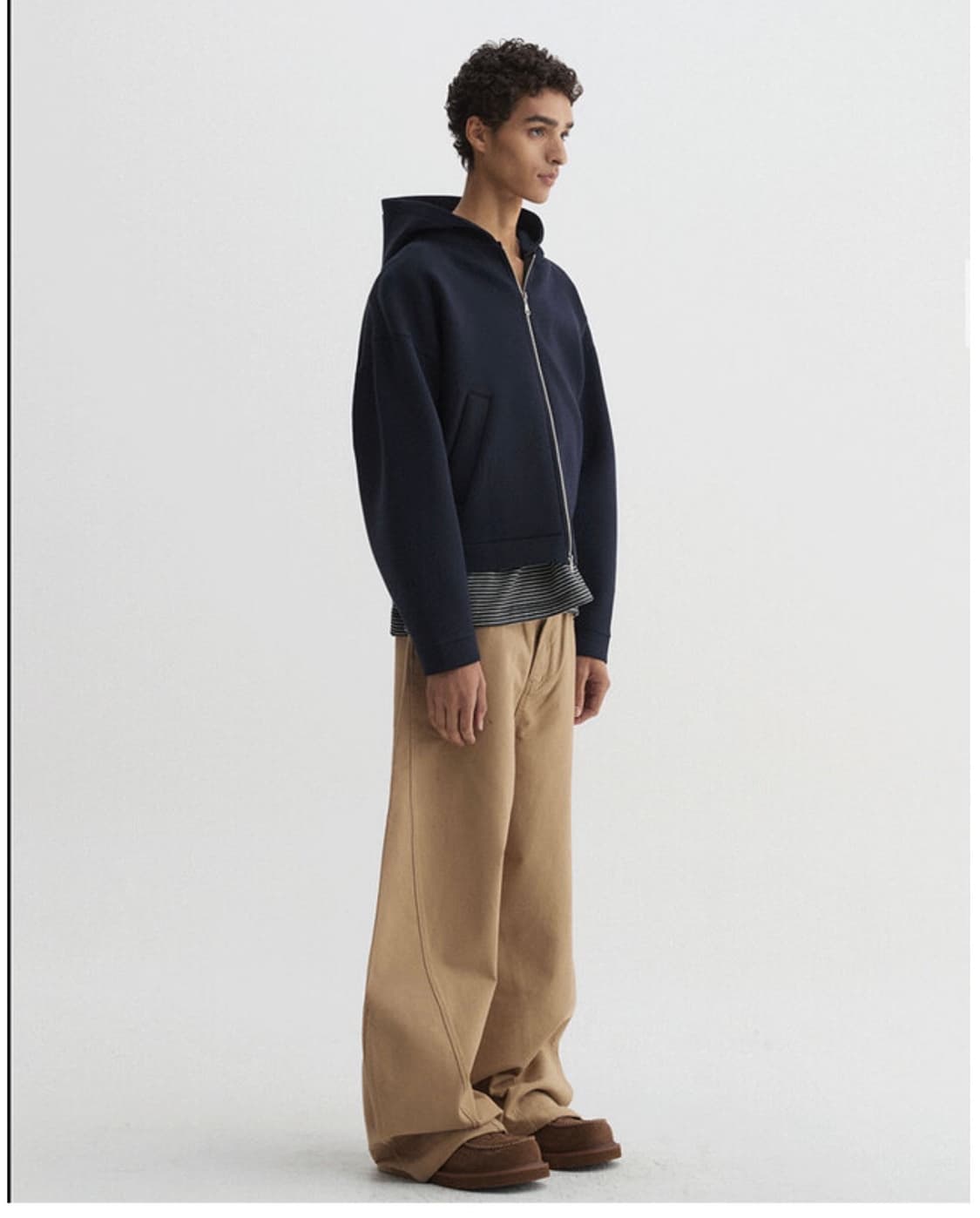 DNSR 커브드 치노팬츠 xl 상품이미지3