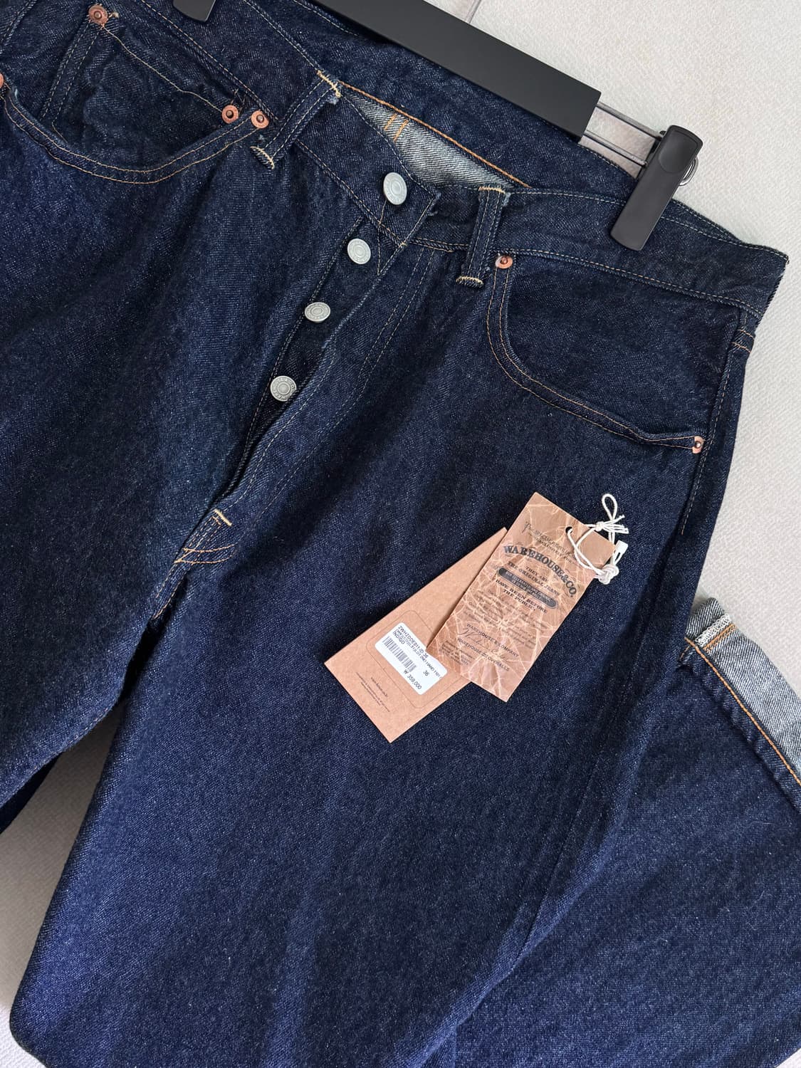 웨어하우스 1101 원워시 인디고 청바지 상품이미지1
