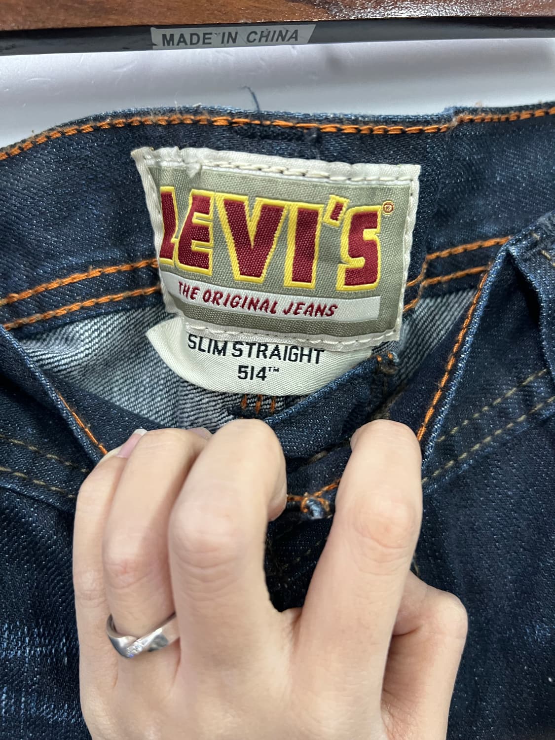 LEVI'S 진청바지   상품이미지2