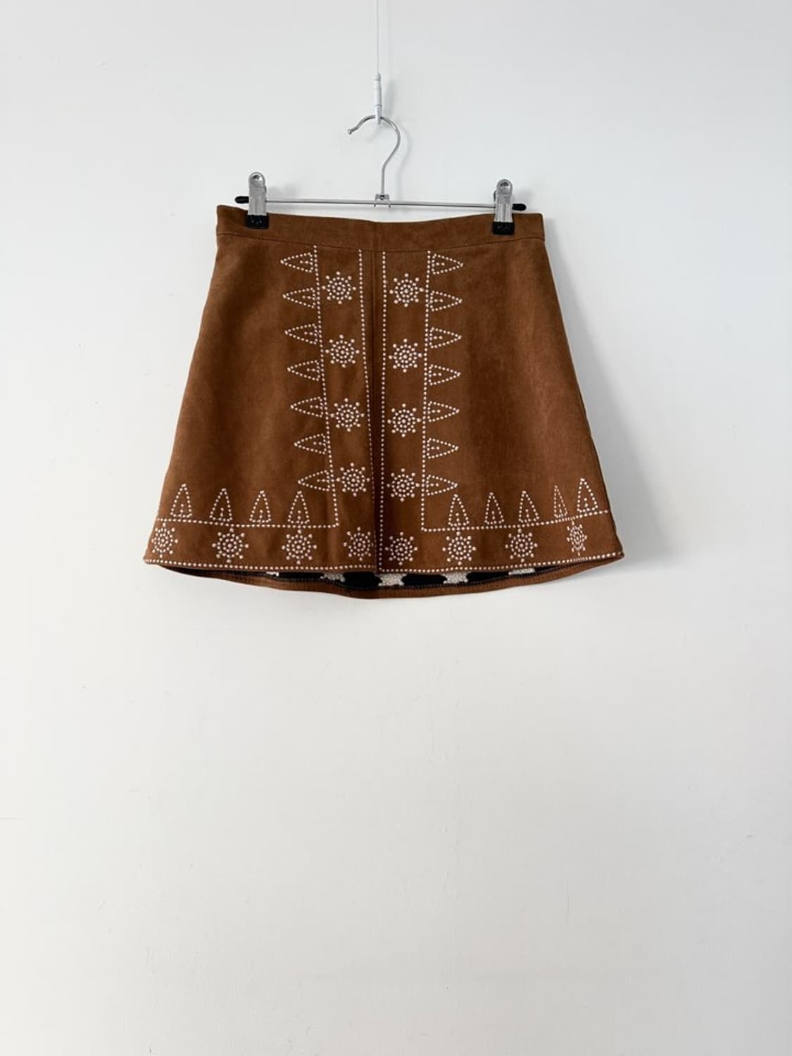 Ancient suede western skirt  상품이미지1