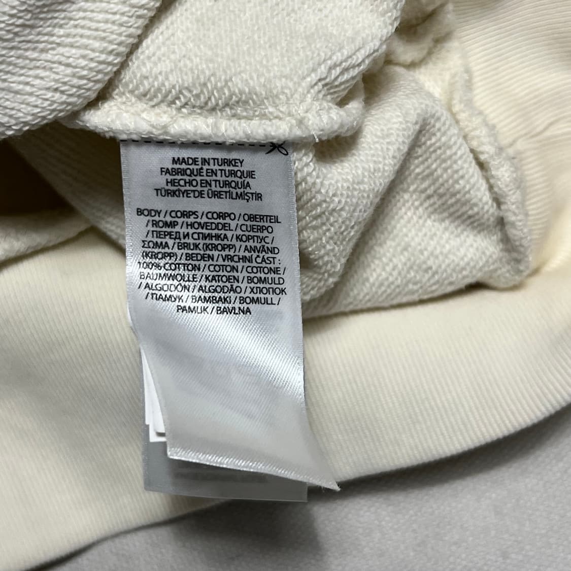 XS 폴로랄프로렌 아이보리 포니 화이트 맨투맨 상품이미지5