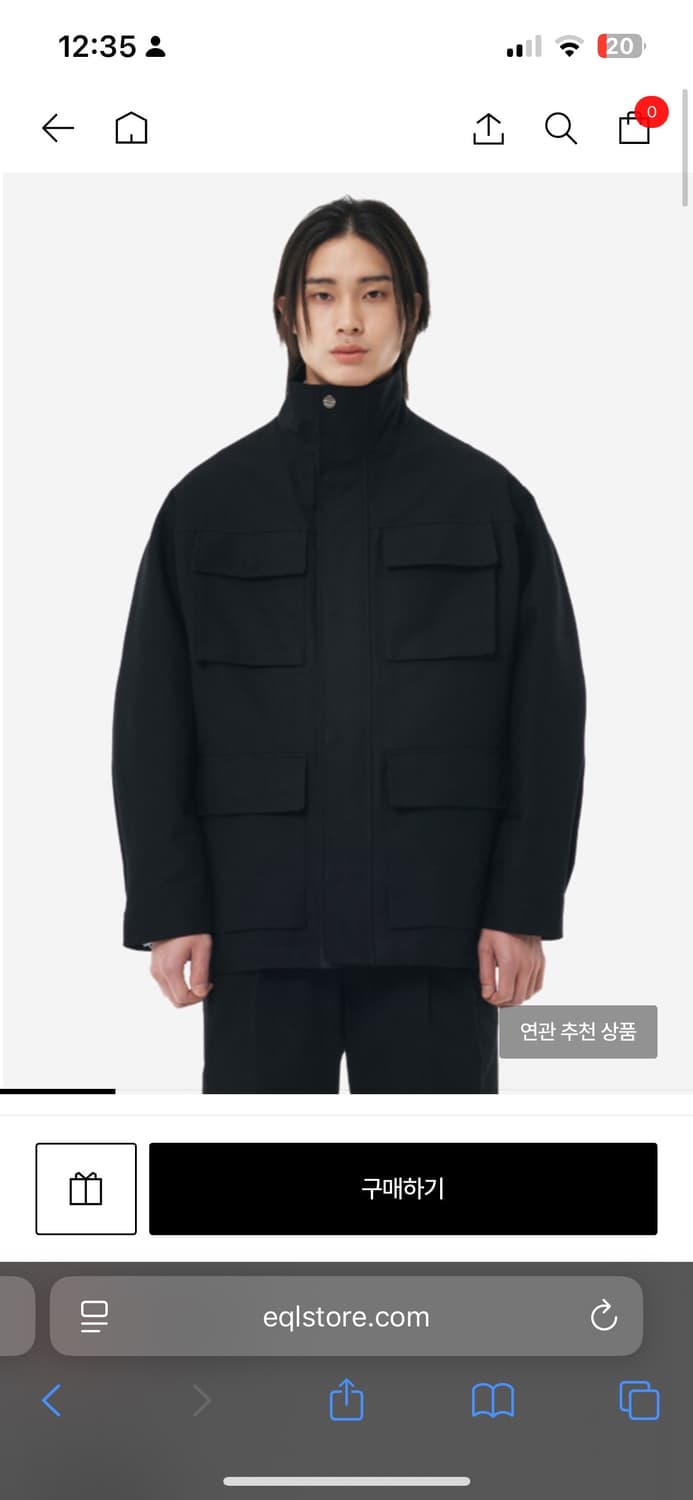 eql필드자켓 상품이미지1