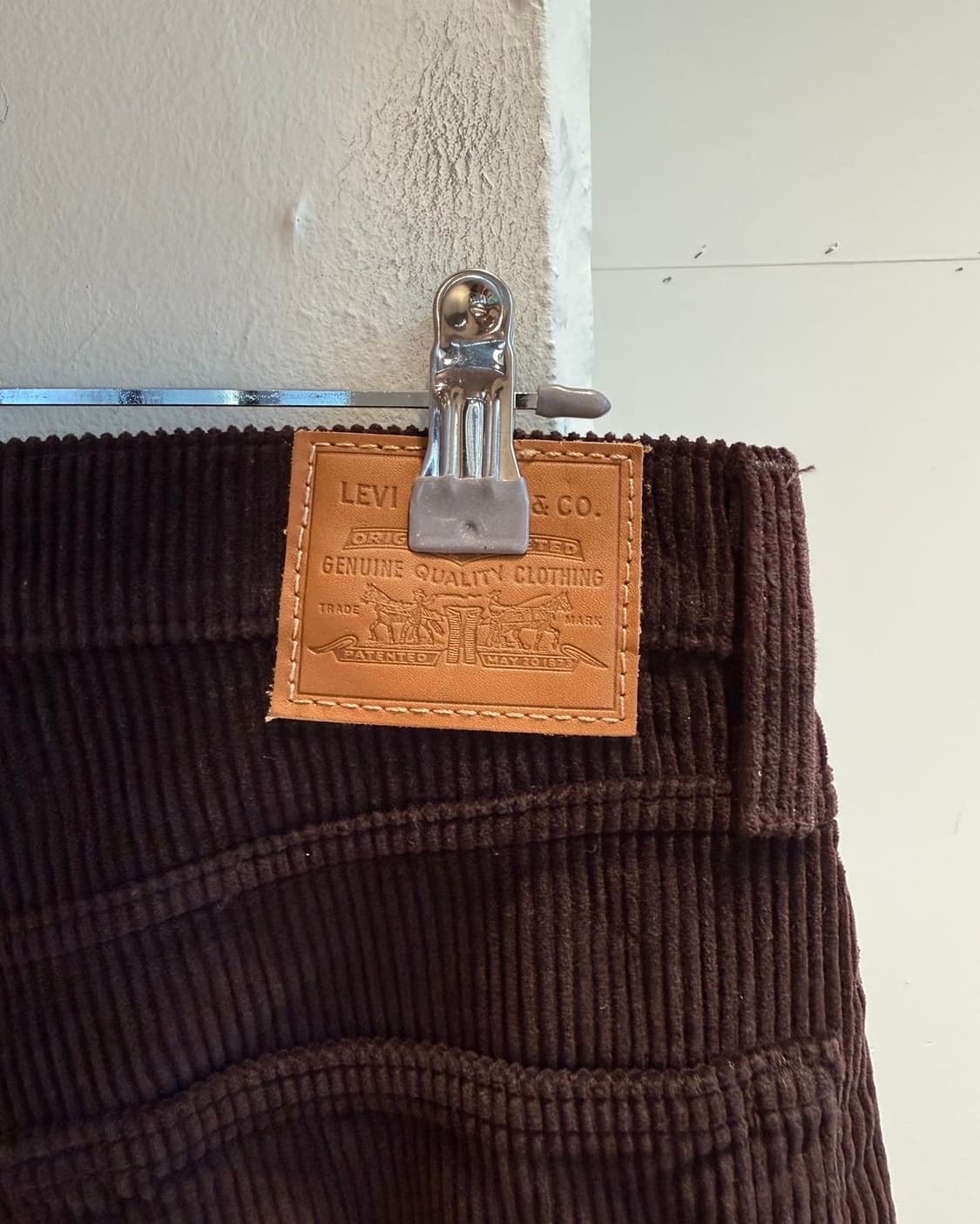 리바이스 브라운 코듀로이 베기 팬츠  상품이미지7