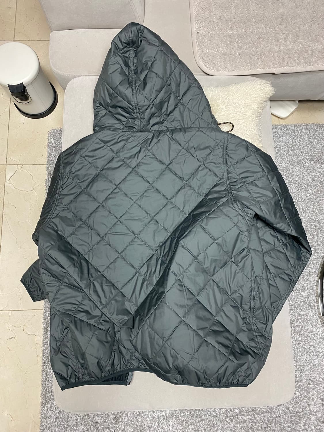 파타고니아 다이아몬드 퀼티드 봄버 후드 경량패딩 XL 상품이미지5