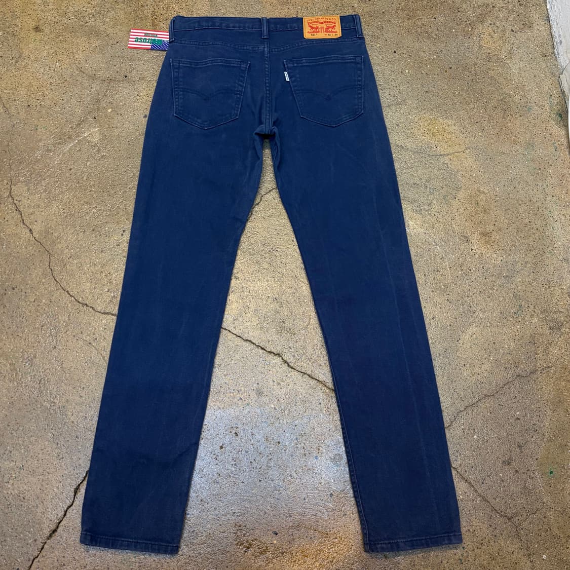 00s 미국 빈티지 리바이스 511 네이비 블루 청바지 상품이미지4