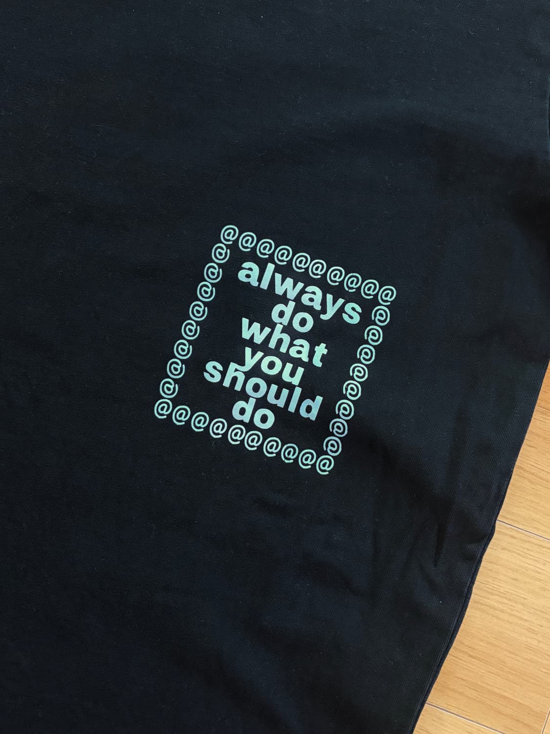 always do what you should do 그래픽 티셔츠 L 상품이미지4